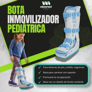 Bota inmovilizadora pediátrica